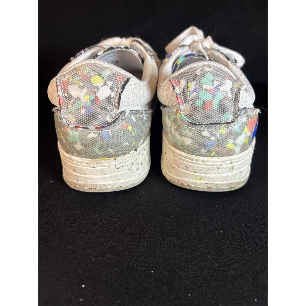 Lacoste Sneakers Shoes L001 Eco 123 9 SMA Gray Multicolor Men, Size 8‎ - Picture 4 of 7
